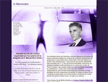 Tablet Screenshot of manuelricoavello.org